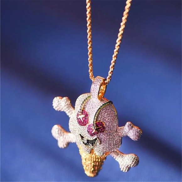 BBC Ice Cream Inspired Custom Chain - Picture 3 of 5